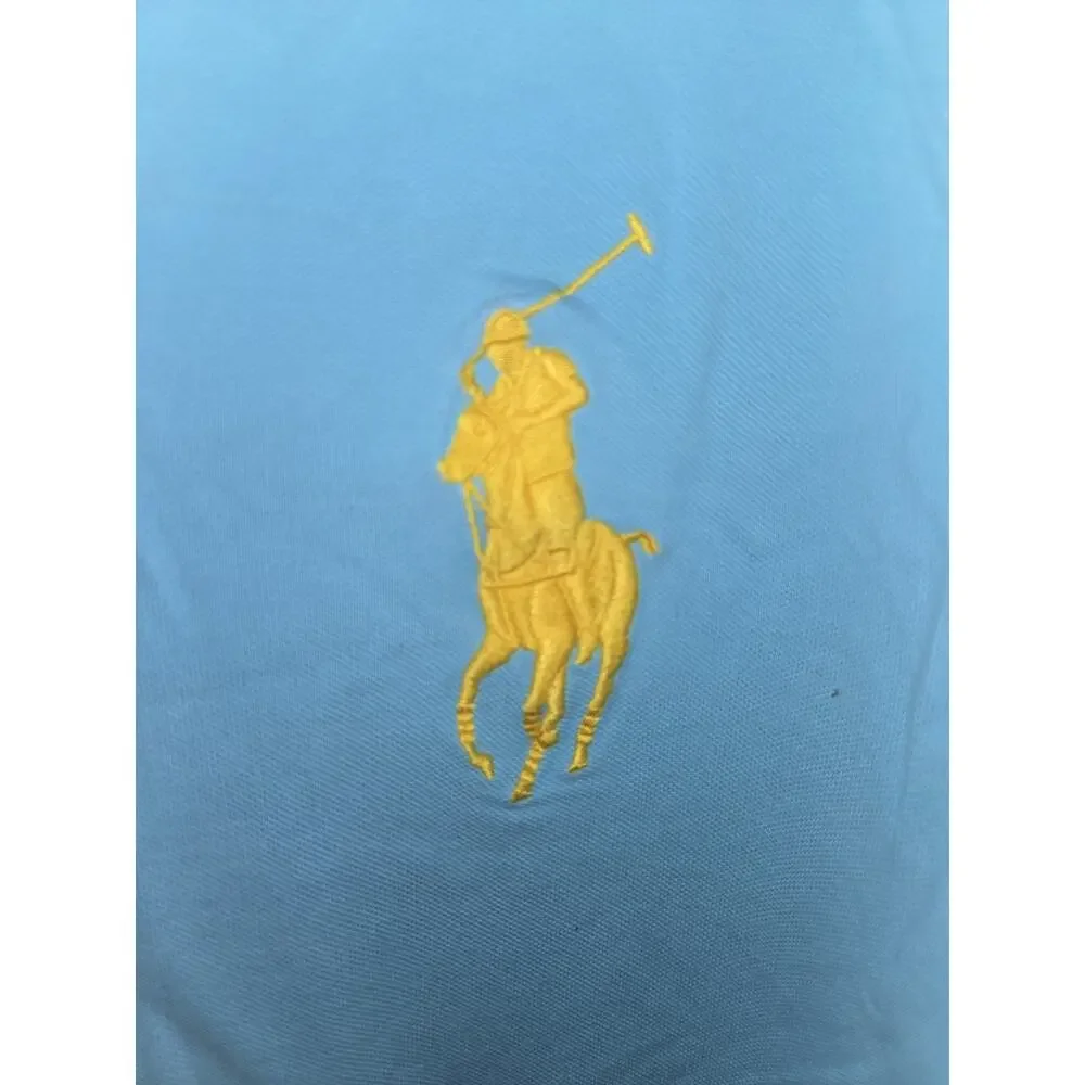 Polo Ralph Lauren County Riders & Jockey Club Big Pony Polo Shirt, Blue, Size XL